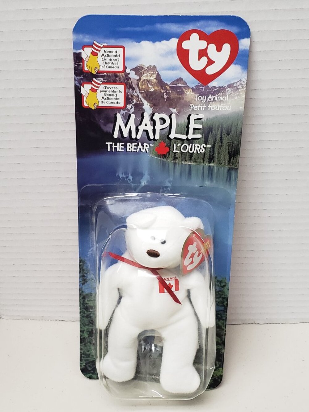 Ty Beanie Baby Maple The Bear McDonald’s 1999